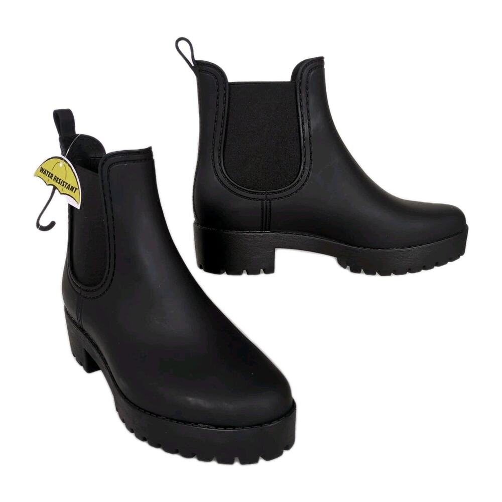 Jeffrey Campbell Black Winter & Rain Boots